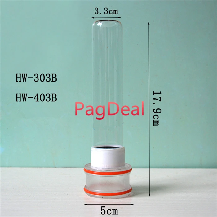Sunsun Glass Tube Cover UV Quartz Sleeve Replacement Spare HW-303B 403B 304B 404B 505B702B 703B 704B Grech Lamp Shade aquarium glass tube cover