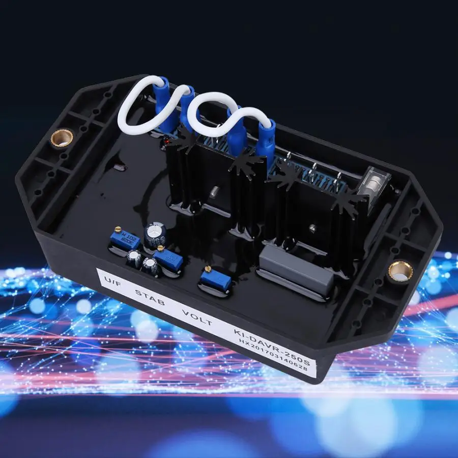 KI-DAVR-250S AVR Автоматический регулятор напряжения однофазный генератор запасных частей подходит для генераторной установки фитинги