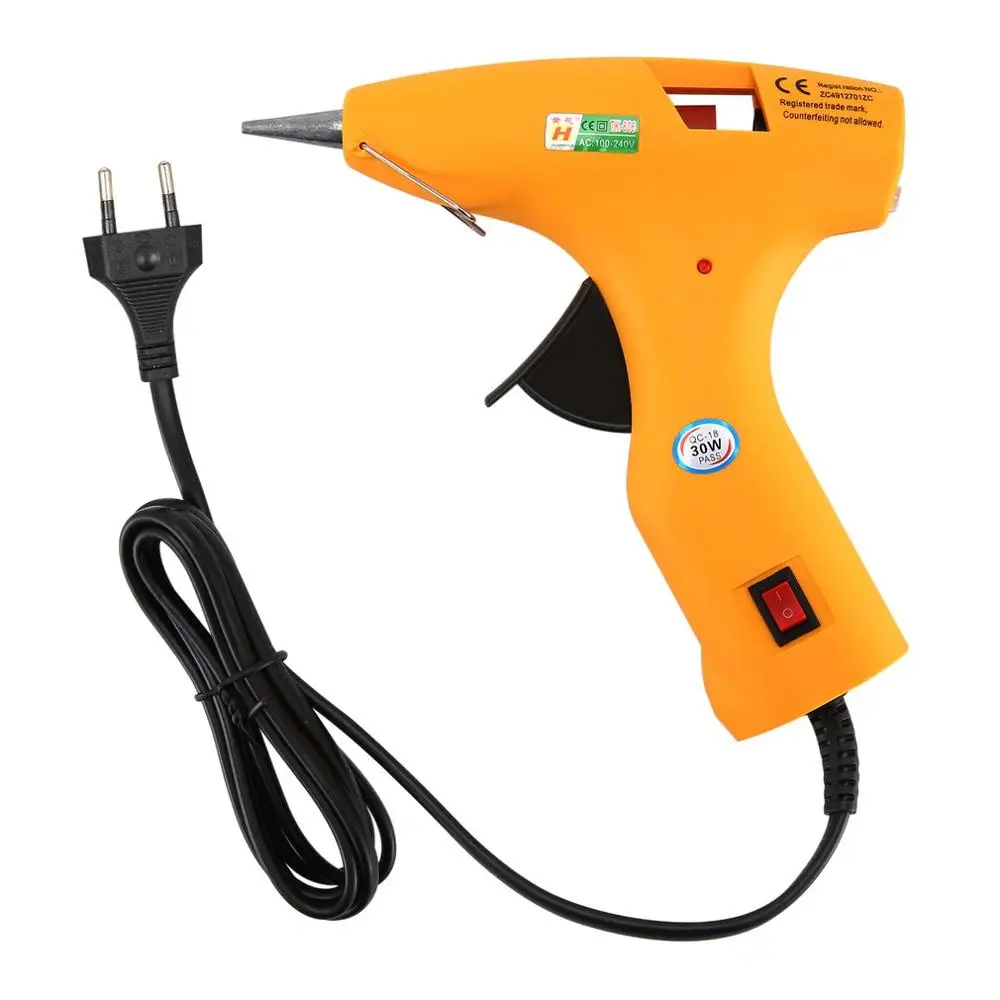 TK-806 30 Вт термоплавкий клеевой пистолет тепловые Пистолеты для DIY игрушка для развития моторики ремонтные инструменты электрический тепловой температуры Клеевые пистолеты