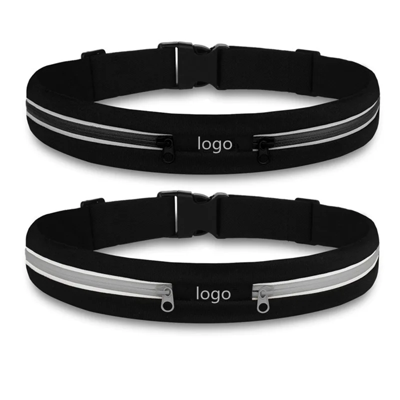 

Running Mobile Phone Waist Bag Body Hugging Waterproof Hidden Sports Waist Pack Men And Women Outdoor Elasticity Ultra-Light Min