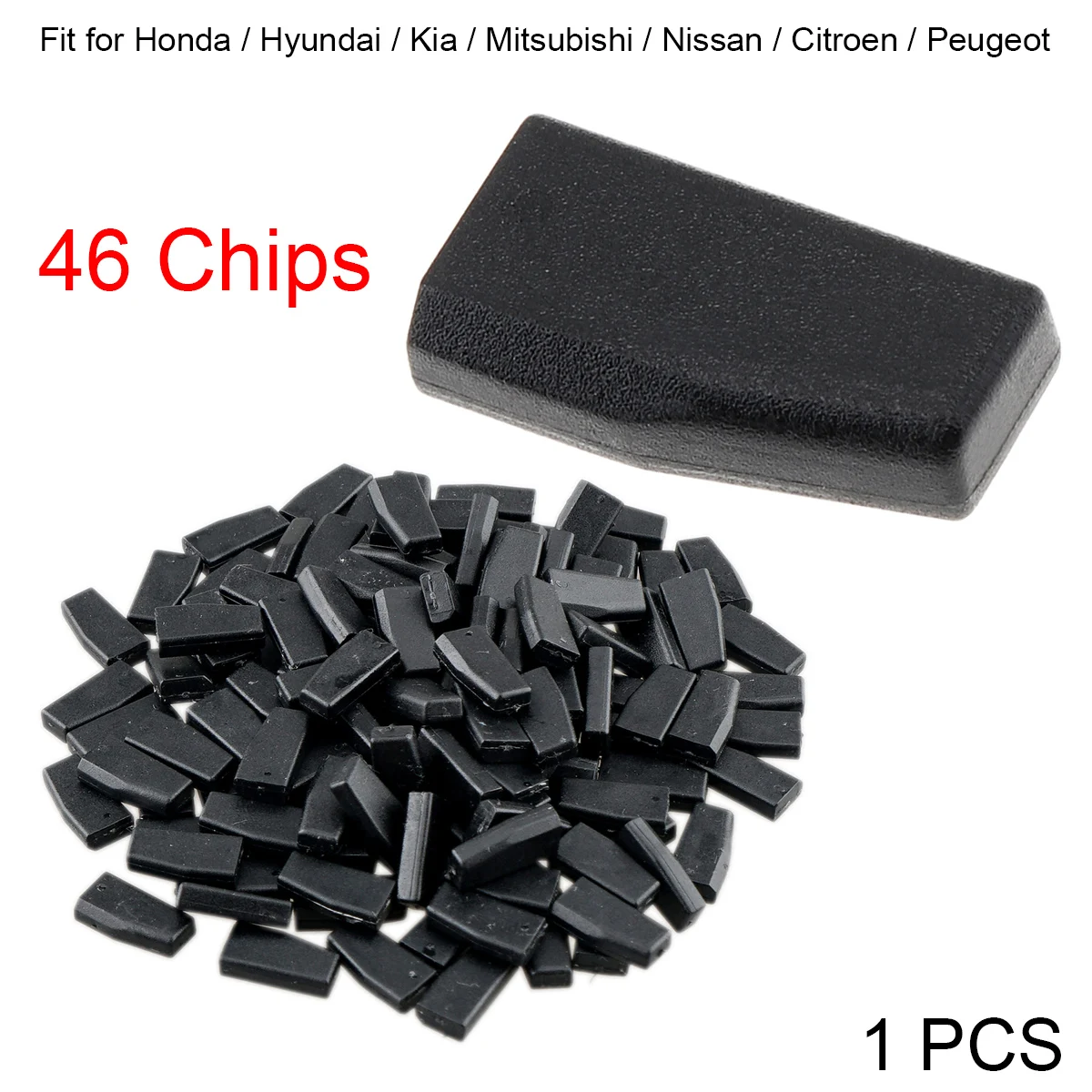 Blank ID46 PCF7936 Carbon Chip Car Key Transponder Chip Replacement Fit for Honda Hyundai Kia Nissan Citroen Peugeot