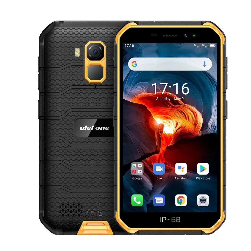 Ulefone Power X7 Pro 5 0 дюймов NFC IP68 IP69K Водонепроницаемый Android 10 4 Гб Оперативная память 32GB