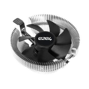 

CPU Cooler e2e4, CRYO for Socket 115x / 775 / AM4 / AM2 + / AM3 / AM3 + / FM1 / FM2 / FM2 + / AM2, 90mm, 2200rpm, 24 dB, 85W, 3-pin, Al