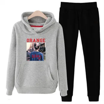 

t23 3xl plus size 2pcs Sets Casual Hooded Tops Sweatshirt+Solid Long Pants Suits Women Sets Female Tracksuits Women Clothing