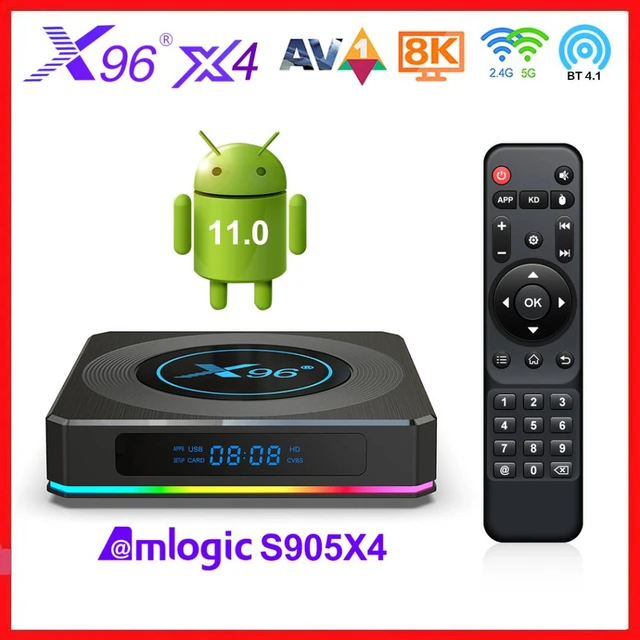 Get TV Box With Amlogic Chip S905X4 Quad Core 8K Android 11 online