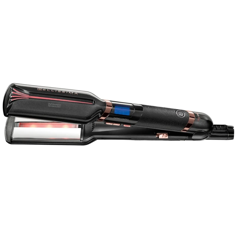Bellissima alisador de pelo para el hogar, plancha rizadora para estilizar  electrodomésticos, profesional, Bellissima Bellisima, fabricado en Italia,  300|Cepillos de pelo eléctricos| - AliExpress