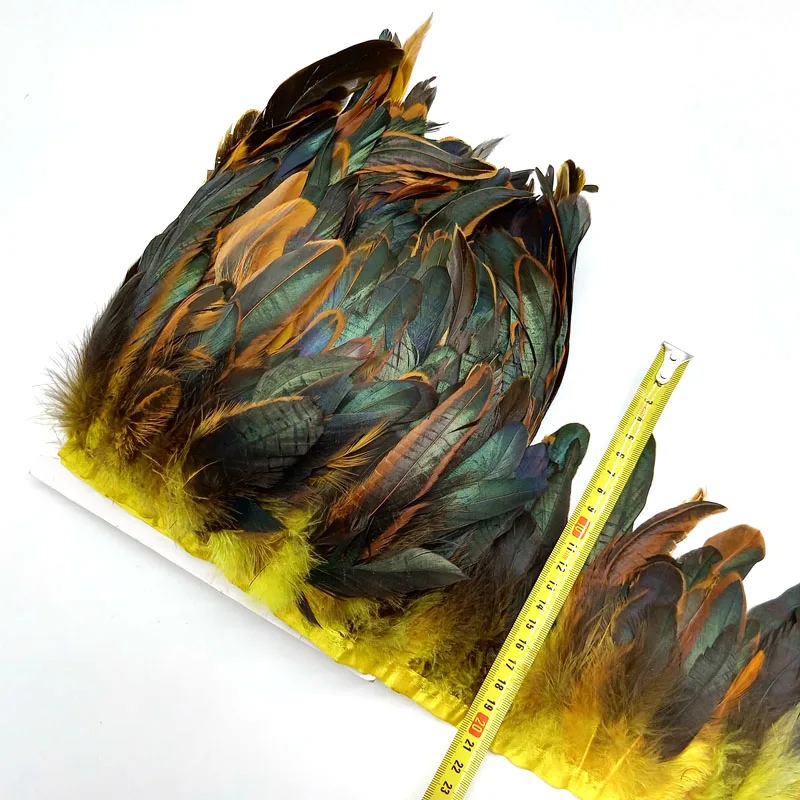 Yellow feathers