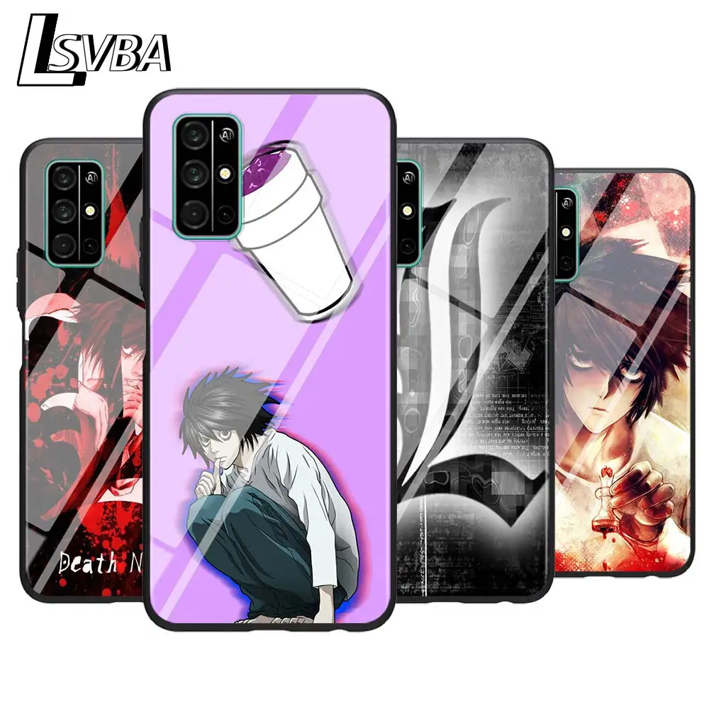

For Huawei Honor 9A 9C 9S 9X Lite Phone Case Anime Death Note for Honor 30 Pro Plus 20S 8A 8C 8S 87 7C 7S Silicone Cover