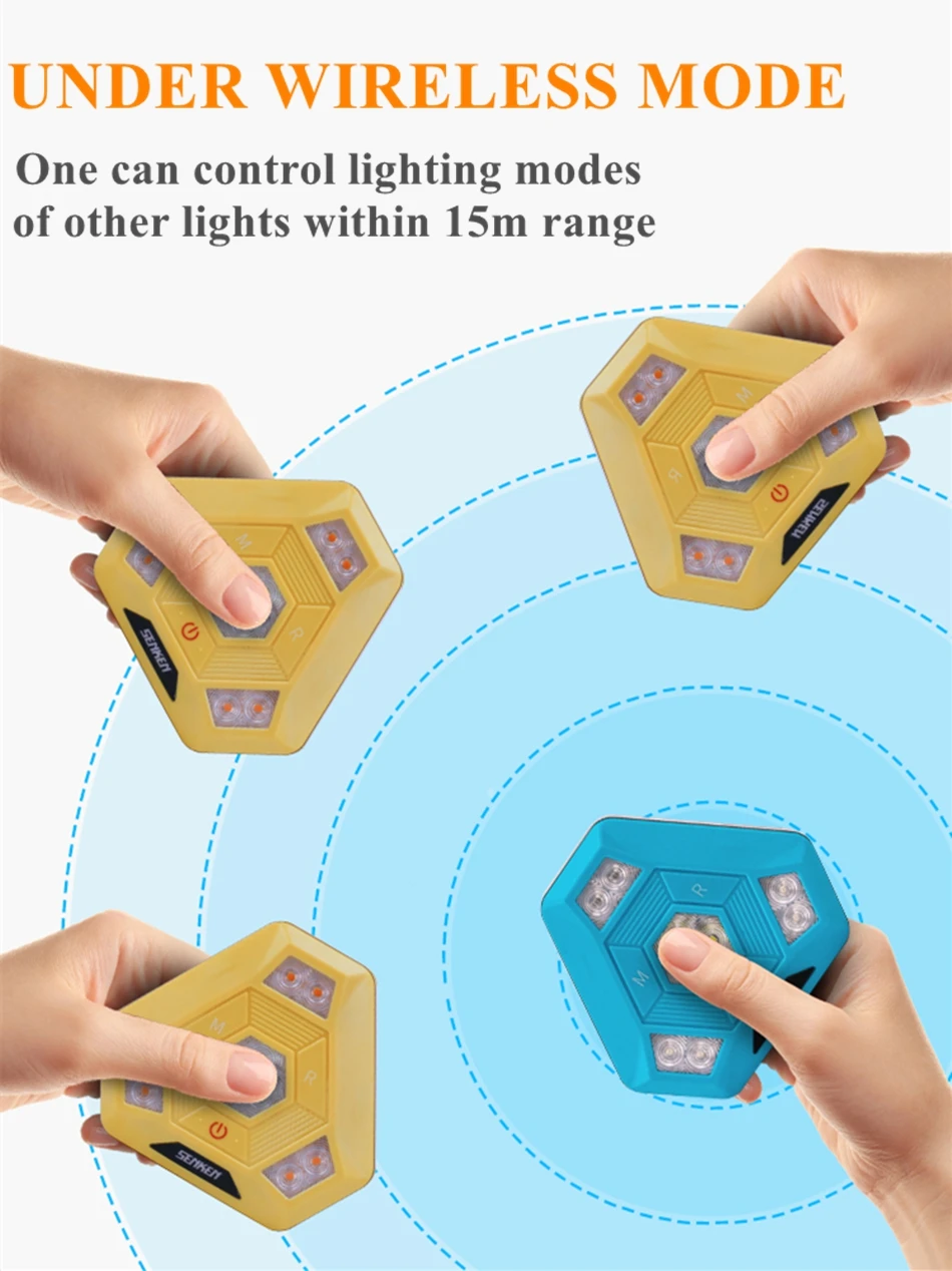 2021 Upgrade Portable Recharge Led Magnetic Warning Flare Light For Car Suv Camping Outdoor Emergency Warning Lamp Strobe Light 2021 Upgrade Portable Recharge Led Magnetic Warning Flare Light For Car Suv Camping Outdoor Emergency Warning Lamp Strobe Light