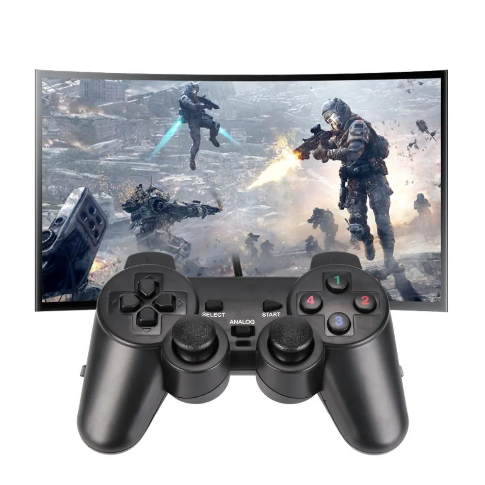 USB 2,0 проводной игровой контроллер/джойстик игровой контроллер, подходит для ПК ноутбук игровая ручка