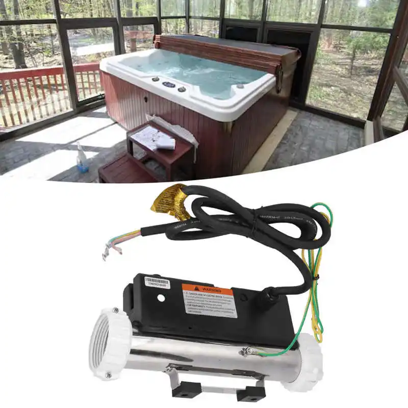 2KW Massage Bathtub Heater SPA Thermostat Heater Bath Tub Circulating