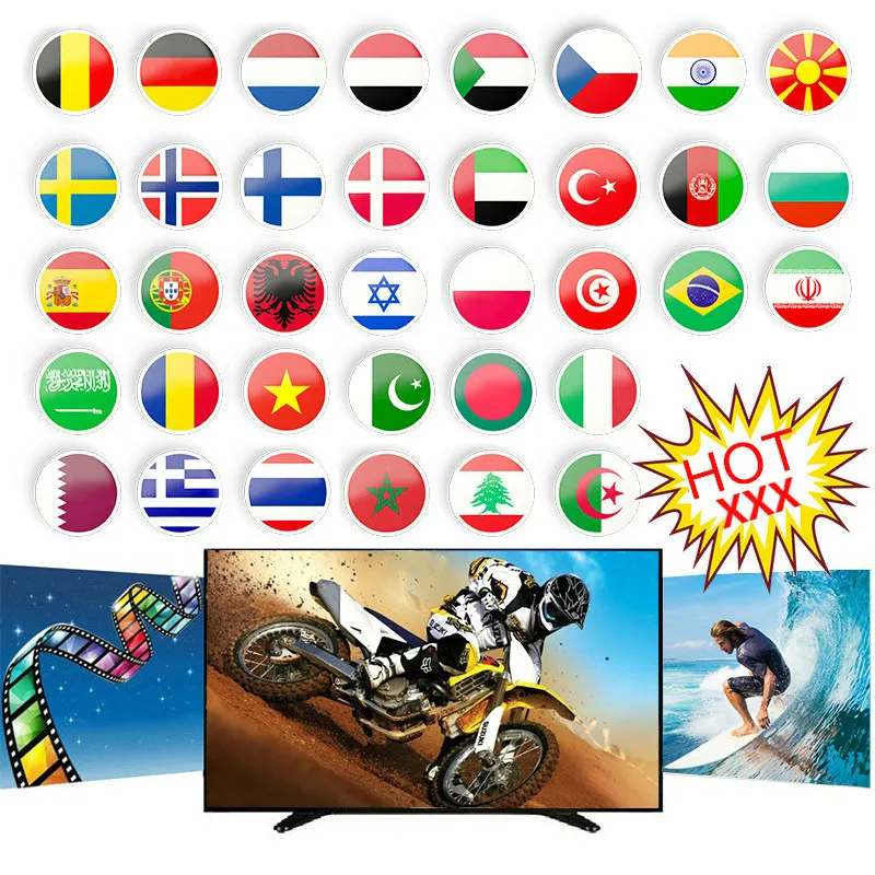 

Spain Sweden Germany Arabic Latino 4K Belgium Dutch for Smart Android M3u Poland No APP or channels Included