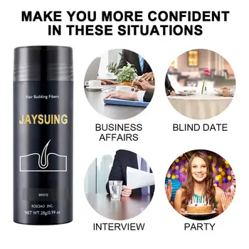 

Hair-increasing Fiber Powder Hair Loss Building Styling Color Powder Extension Dyeing Top-density Hair Regrowth Powder Applicato