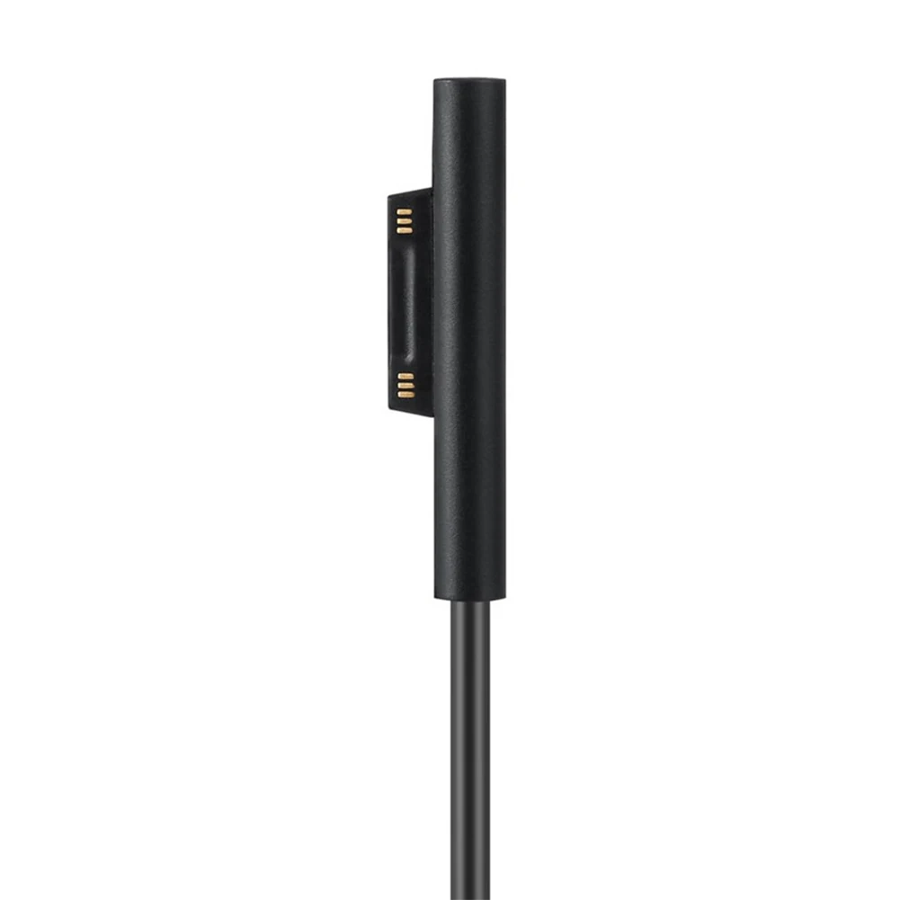 Магнитный Портативный Тип C планшет зарядный кабель Plug And Play Черный Быстрый разъем зарядного устройства источник питания для microsoft Surface 1