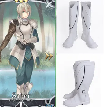 

2019 Game Fate Grand Order Saber Bedivere shoes Cosplay Custom game anime character shoes Fashion men and women cartoon shoes