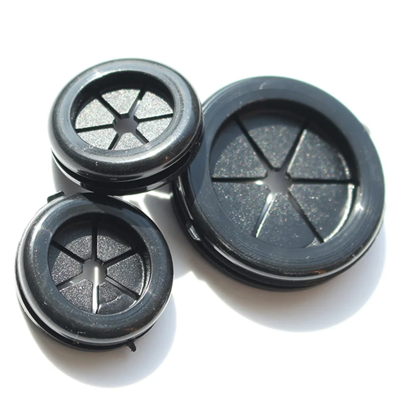 Phobya Cable Rubber Grommet Round Black