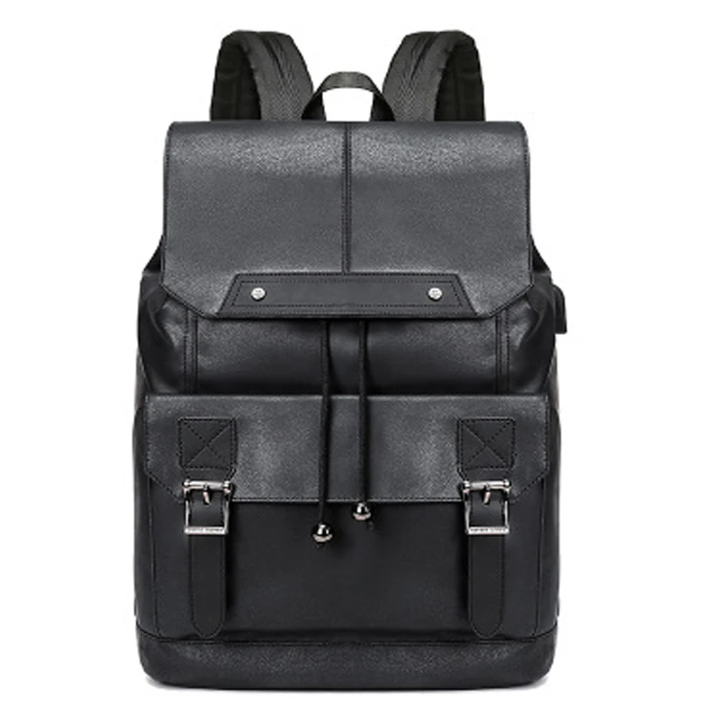 

Men Backpacks Large Capacity Anti-theft USB Charging laptop Backpack Water-resistant Retro Casual Travel Portable Backpacks