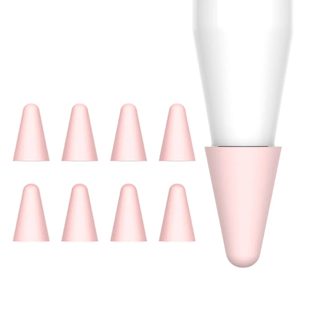 CARPRIE 8 шт. замена силиконовый наконечник чехол перо защитная оболочка для карандаша от Apple 1st 2nd сенсорный экран Стилус Чехол