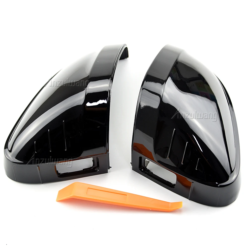 Professional Quality Door Mirror Covers Caps 1 Pair Car Left & Right