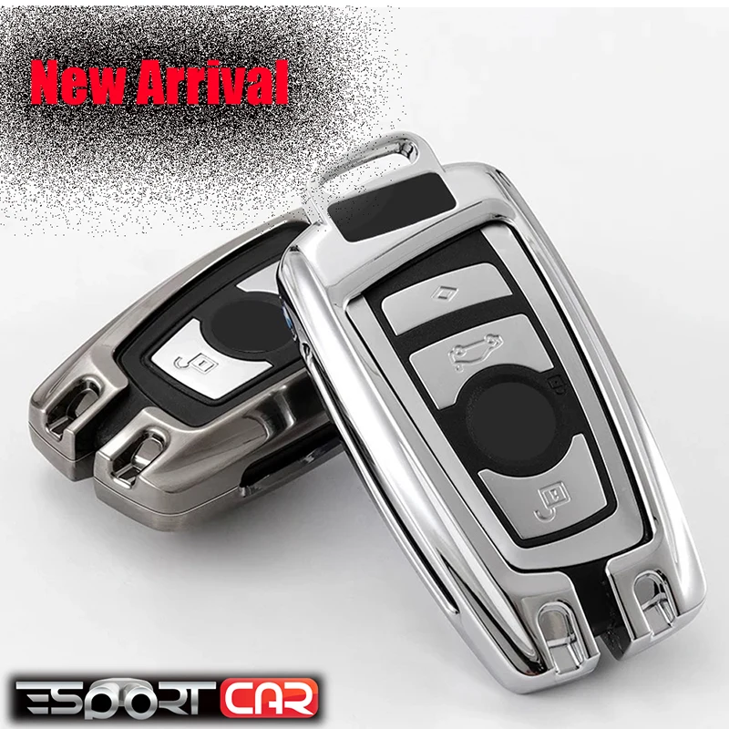 

Car Key Case Shell metall zinc alloy For BMW G30 X1 X3 X5 F07 F11 F15 F20 F31 F48 E90 E36 Auto Protection Key Cover Accessorie