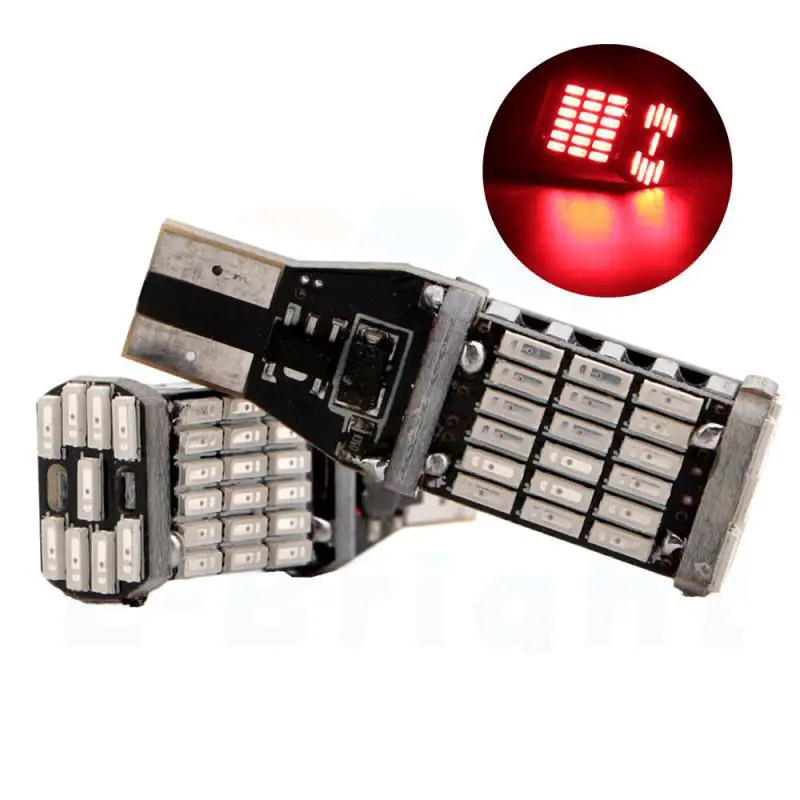 2 шт. автомобильные фонари заднего хода T15 921 W16W 45 SMD 4014|Сигнальная лампа| |