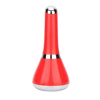

Face Eye Massager, netic Skin Beauty Machine for Dark Circles Wrinkles Removal Anti-Aging Instrument(Red)
