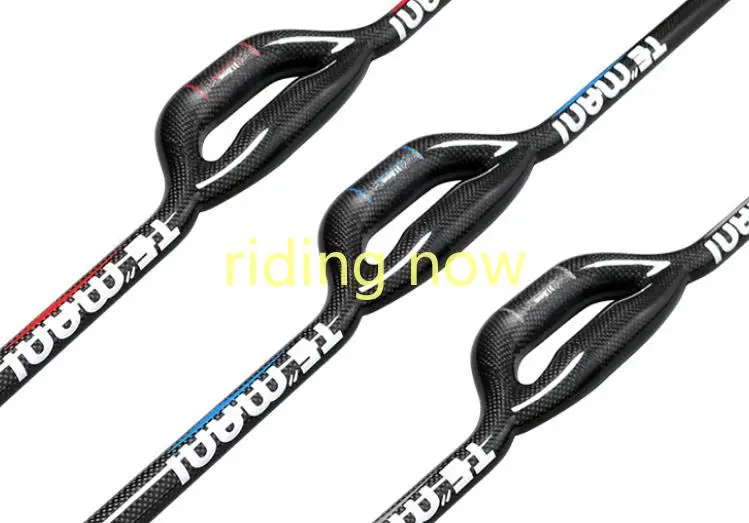 

full carbon handlebar dual riser flat bar 3K glossy T700 carbon 25.4mm 31.8mm 620/640/660/680/700/720MM