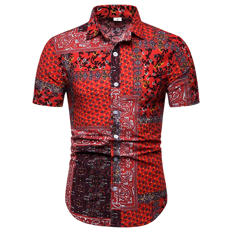 

Short-sleeved Shirt Man,Men's Shirt,Short-sleeved Shirt Man,Printed Shirt Man,Blouse Man,Street Dress,Hawaiian Shirt,Men's Dress