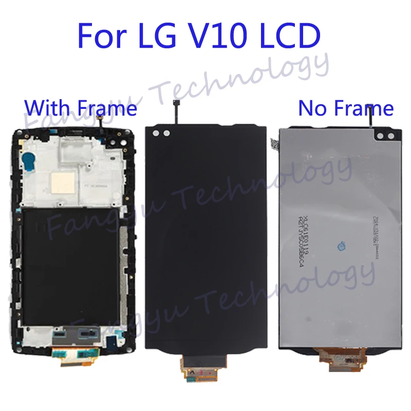 

Original LCD Display For LG V10 H968 H960 H900 VS990 LCD Display+ Touch Screen Digitizer Kit Phone Parts with Frame+tool