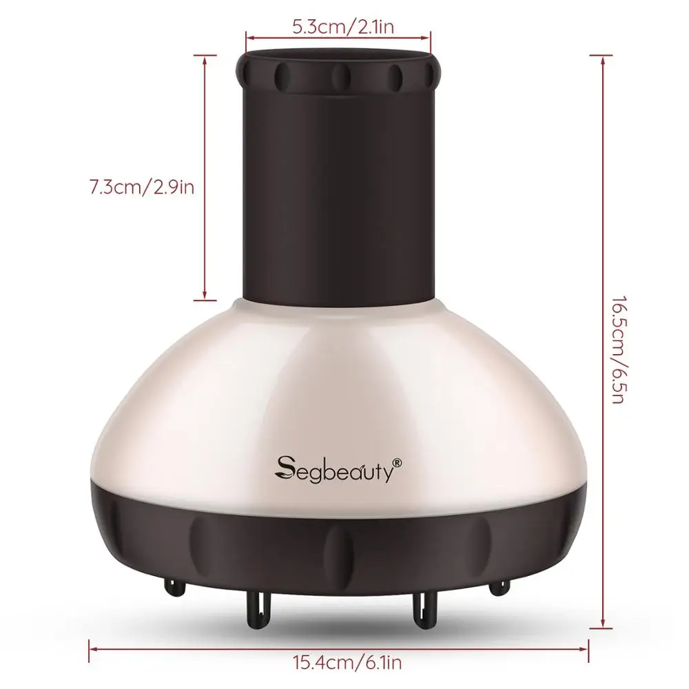 Enhanced Hair Dryer Diffuser for Curly and Wavy Styles – Frizz-Free Salon Finish