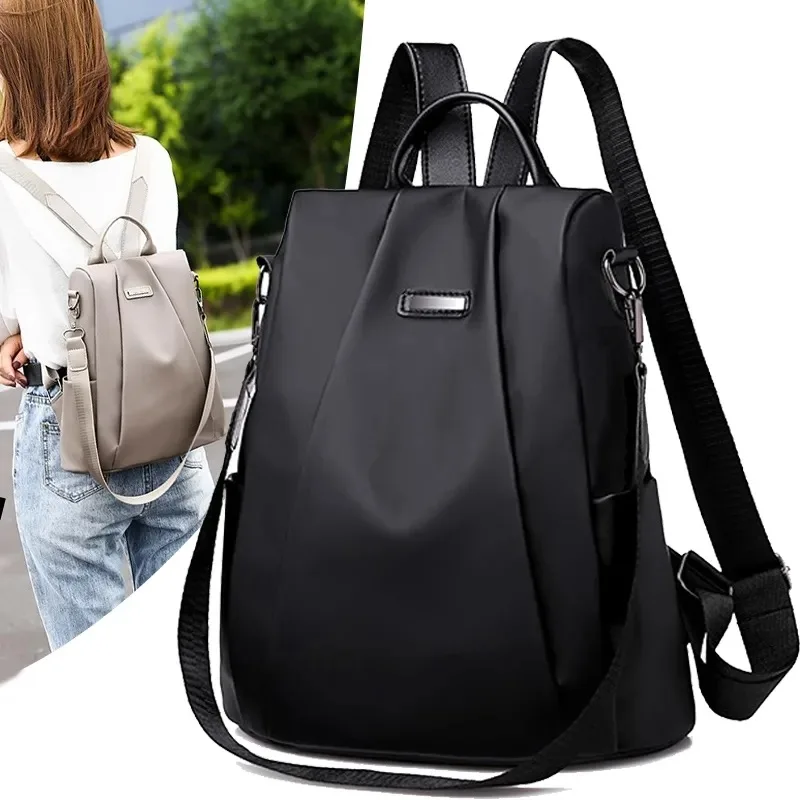 Anti-theft Backpack Woman Large Capacity  Fashion Anti-theft Backpacks  Women - Fashion Backpacks - Aliexpress