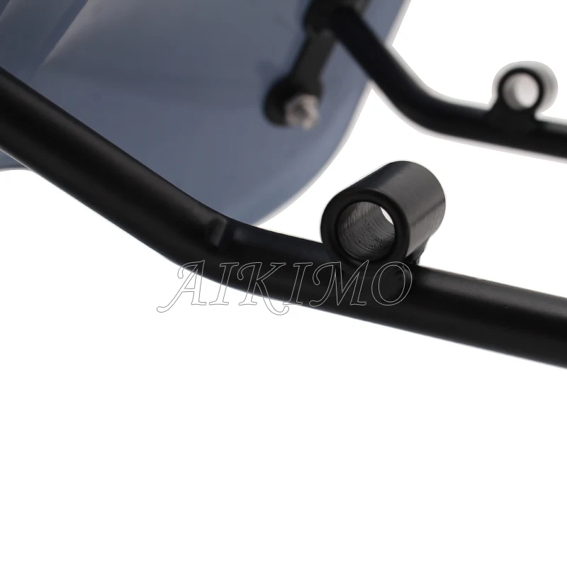 Black/Smoke/Clear ABS Plastic Protector Fairing Motorcycle Front Windshield Windscreen Wind Deflector For Benelli Leoncino 500