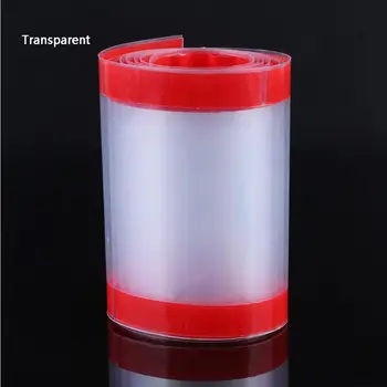 명확한 아이 안전 문 경첩 보호자 덮개 손가락 핀치 가드 문 뒤를위한 아기 안전 국내 유치원 상품 이미지