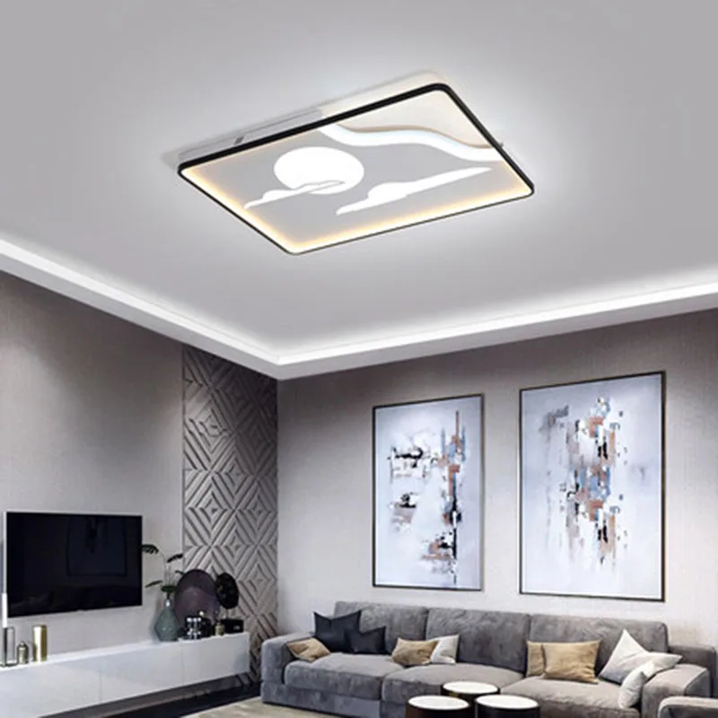 

Chandelier Lighting for living room bedroom Lustre Rectangle Chandelier AC85-265V lamparas de techo Chandelier Plafon Led Paras