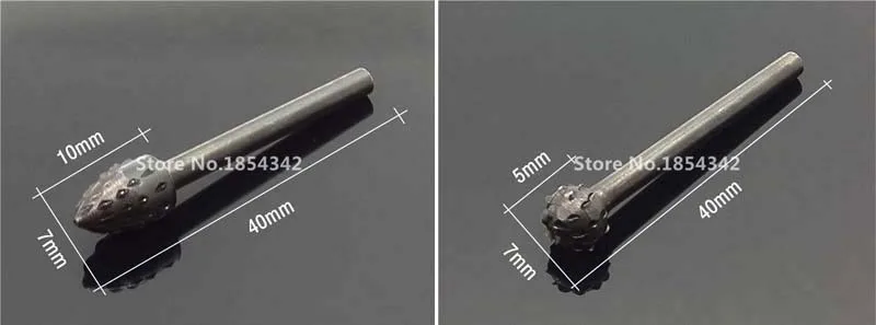 10 шт. набор коробка роторный Рашпиль файл 3 мм Burr Файл Рашпиль биты для сверла для деревообработки HSS ротационный напильник Сверление дерева резьба инструмент артефакта