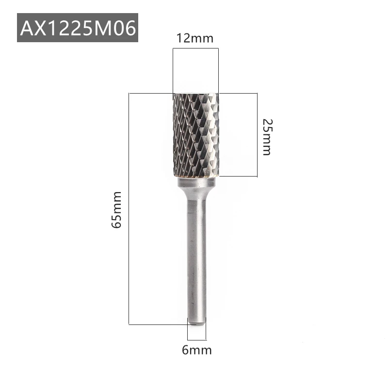 Description Picture 6 of itemAX Type Head Tungsten Carbide Alloy Rotary File Drill Milling Burr Die Grinder Abrasive Tools Carving Bit Point