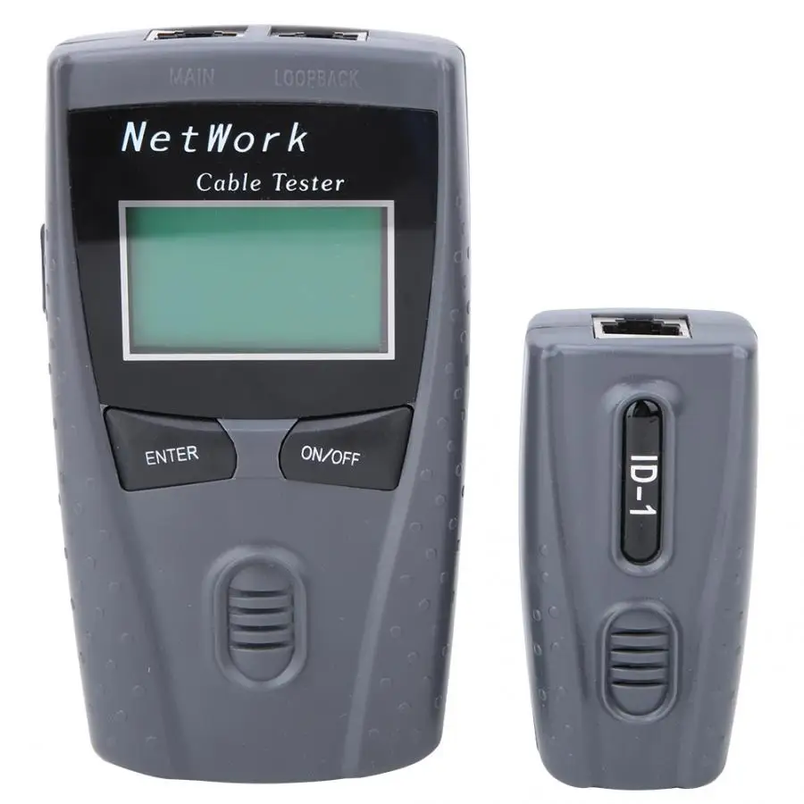 Linha de Rede Par para Utp e Ftp Novo Original Multifuncional Display Lan Localizador Fio Cabo Ferramenta Teste Rj45 Trançado Tester Lcd