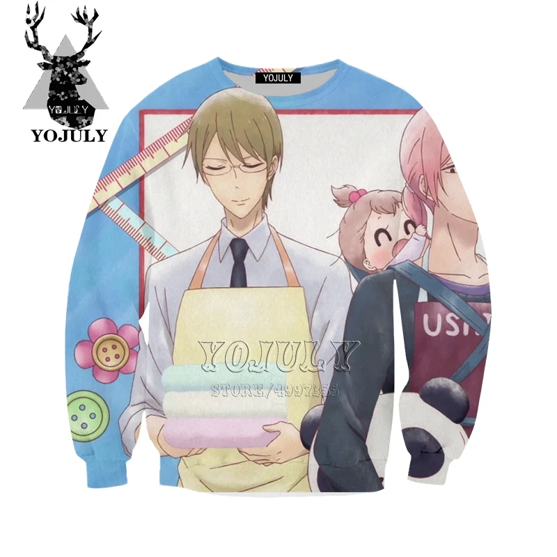 YOJULY/Новая Детская толстовка с 3D-принтом для папы, Gakuen dad детская одежда для мальчиков и девочек, подростков, братьев топы с длинными рукавами, modis SW99 - Цвет: 21