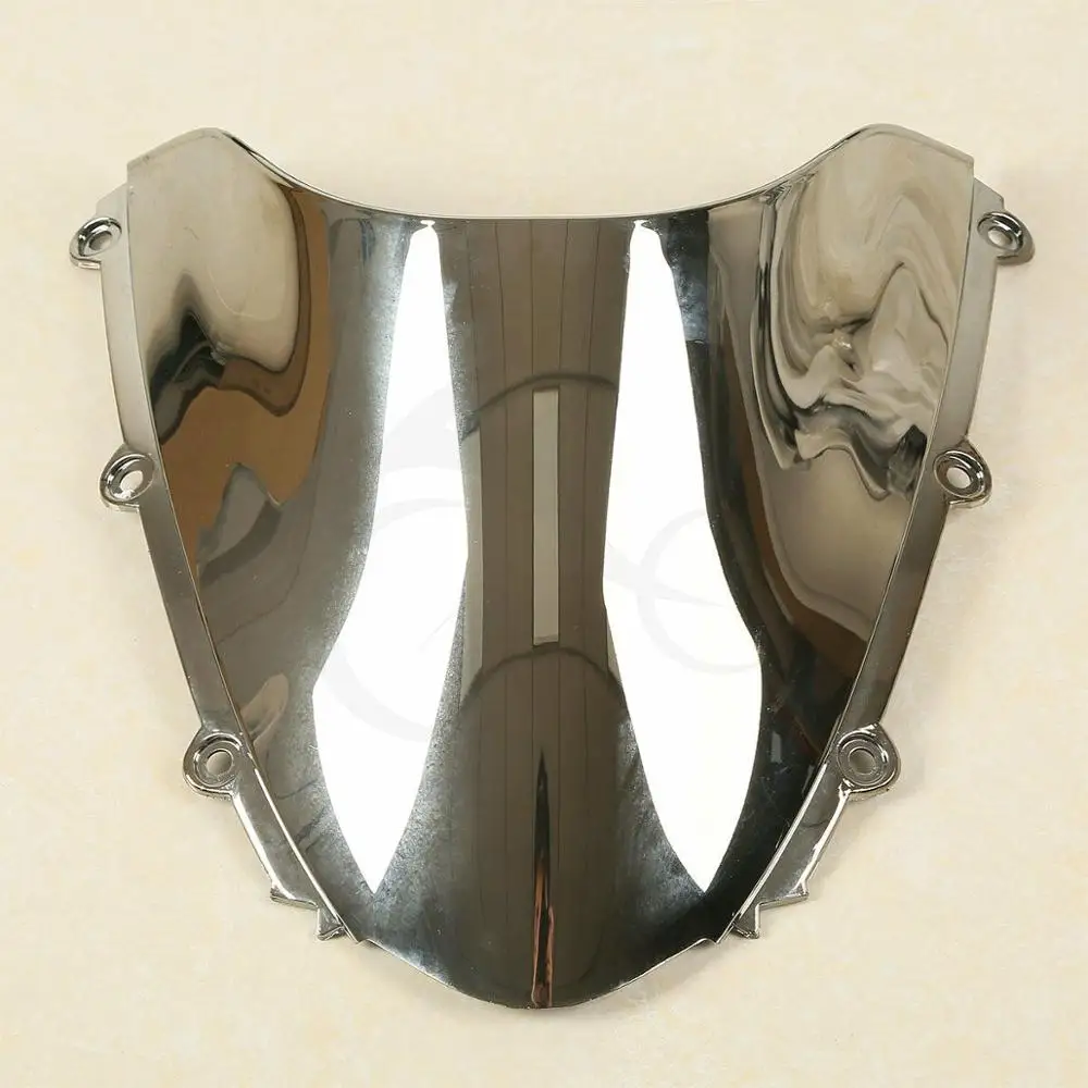 Мотоцикл лобовое стекло ветровое стекло для HONDA CBR1000RR CBR 1000RR 2004-2007 - Цвет: chrome