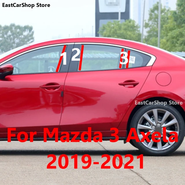 4 Stück Auto Einstiegsleisten Schutz, für Mazda 3 Auto