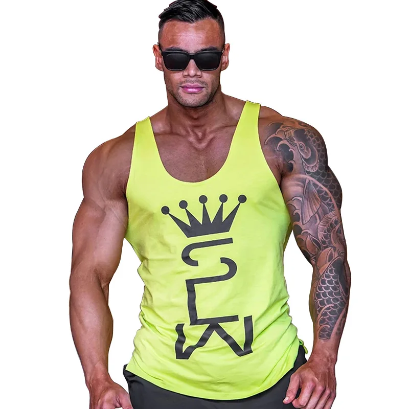 Fitness Bodybuilding Men's Letter Print Hooded Tank Top - Men's Fitness  Apparel, Men's Workout Tank Tops, Vivinch