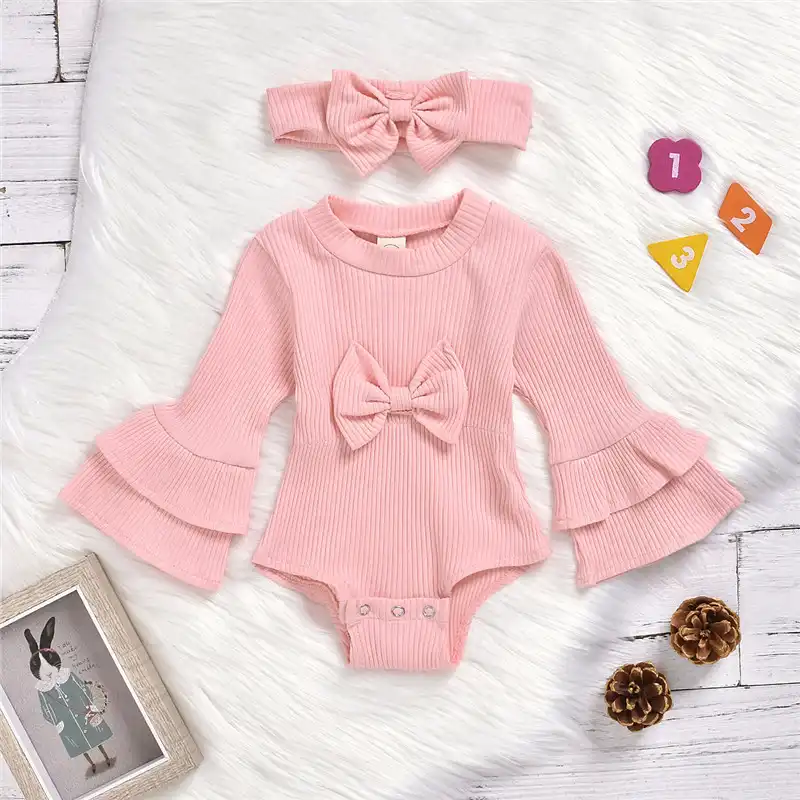 ベビー服クリスマス幼児幼児の女の子綿弓ロンパース新生児子供のための子供たちのかわいい服 ボディスーツ Aliexpress