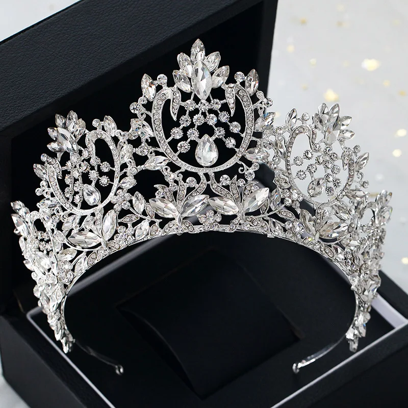 European Style New Style Bride Crown Headdress Luxury Wedding Accessories Marriage Accessories Performance Choose Glorious Crown