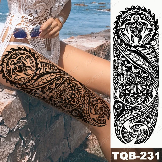 Dragon Wolf Tiger Animal Waterproof Temporary Tattoo Sticker Man Arm Leg Tato Body Art Fake Tatto Water Transfer Tatoo Women 52-TQB231