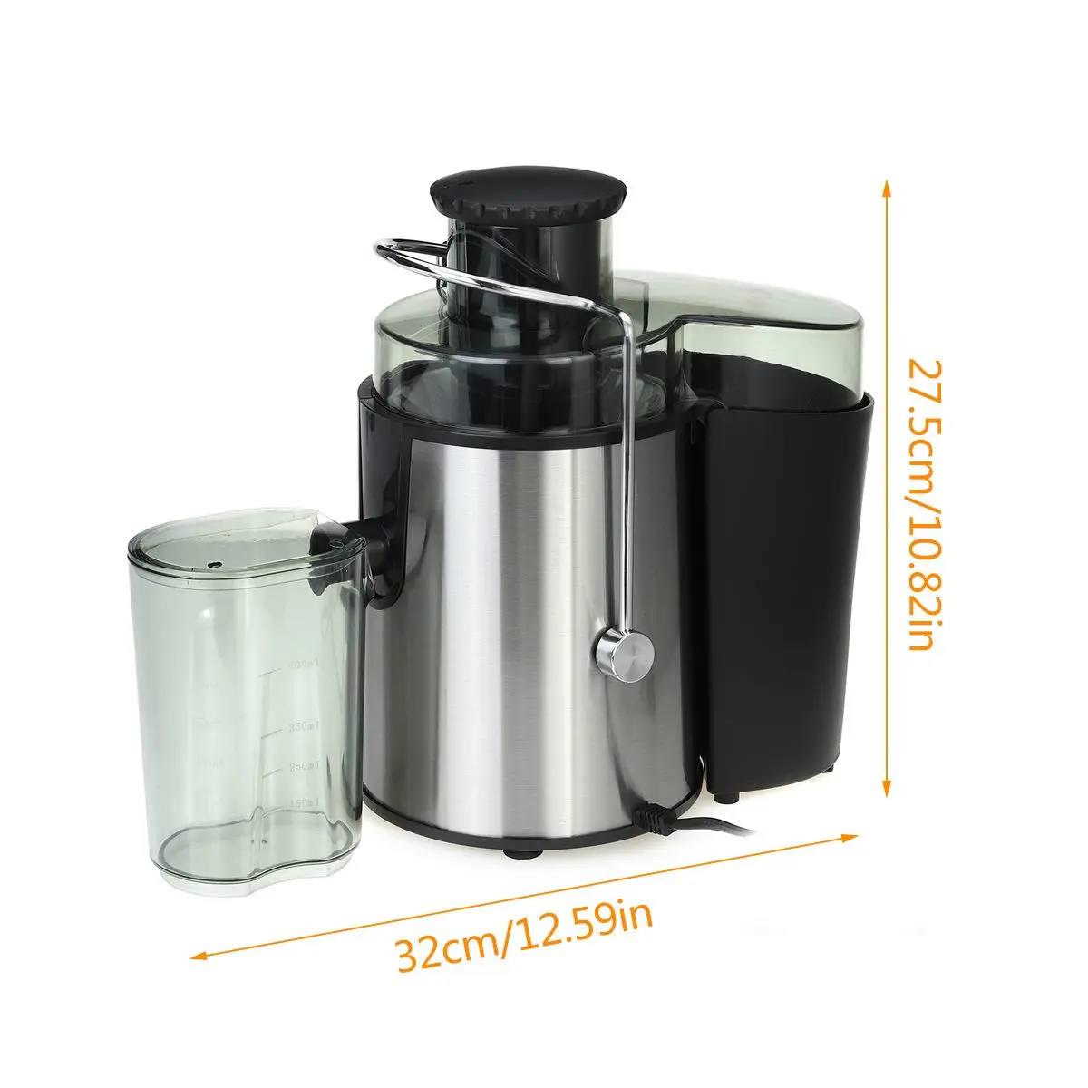 Aicok Juicer, 1000W Juice Extractor Fruit Vegetable, Stainless Steel