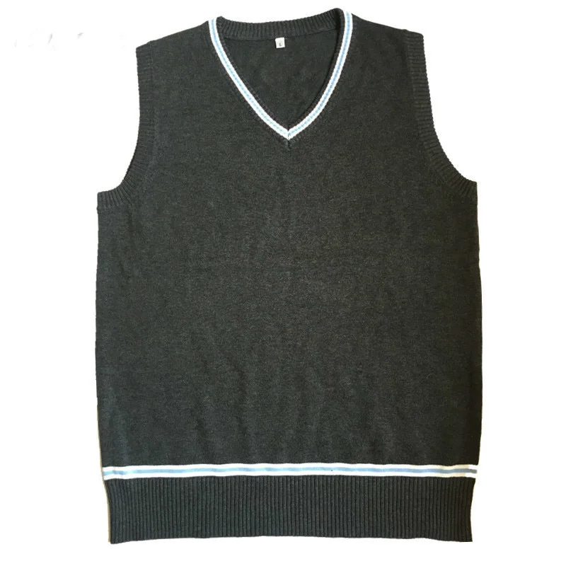 Harry Potter Gryffindor Slytherin Rawvenclaw Wool Sweater Vest V Neck Costume