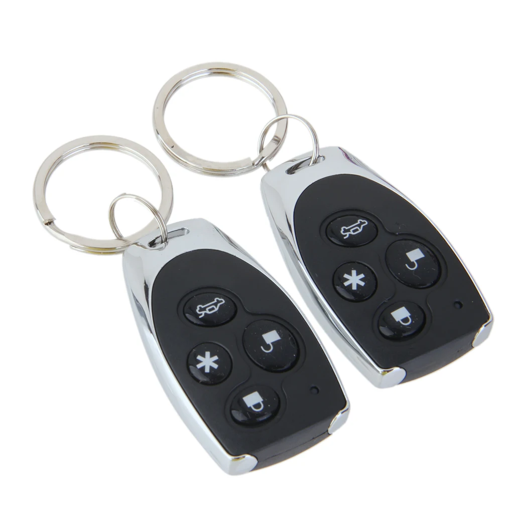 Anti-theft Car Auto Alarm Security System Protection Keyless Siren Remote