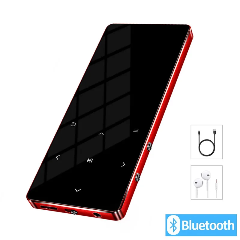 Mp3 плеер с Bluetooth динамиком сенсорная клавиша встроенный 8 ГБ 16 32 40 Hi Fi