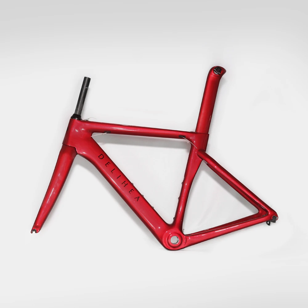 DELIHEA FORE Cuadro de carbono para bicicleta de carretera, marco de bicicleta velocidad, BSA, nuevo|Cuadro de bicicleta| - AliExpress