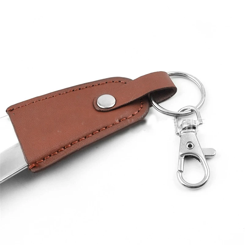 12 см легко носить черный Shoehorn металлический Прочный из нержавеющей стали натуральной кожи портативный красивое кольцо для ключей обуви ручные аксессуары